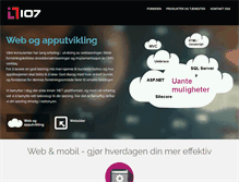 Tablet Screenshot of io7.net